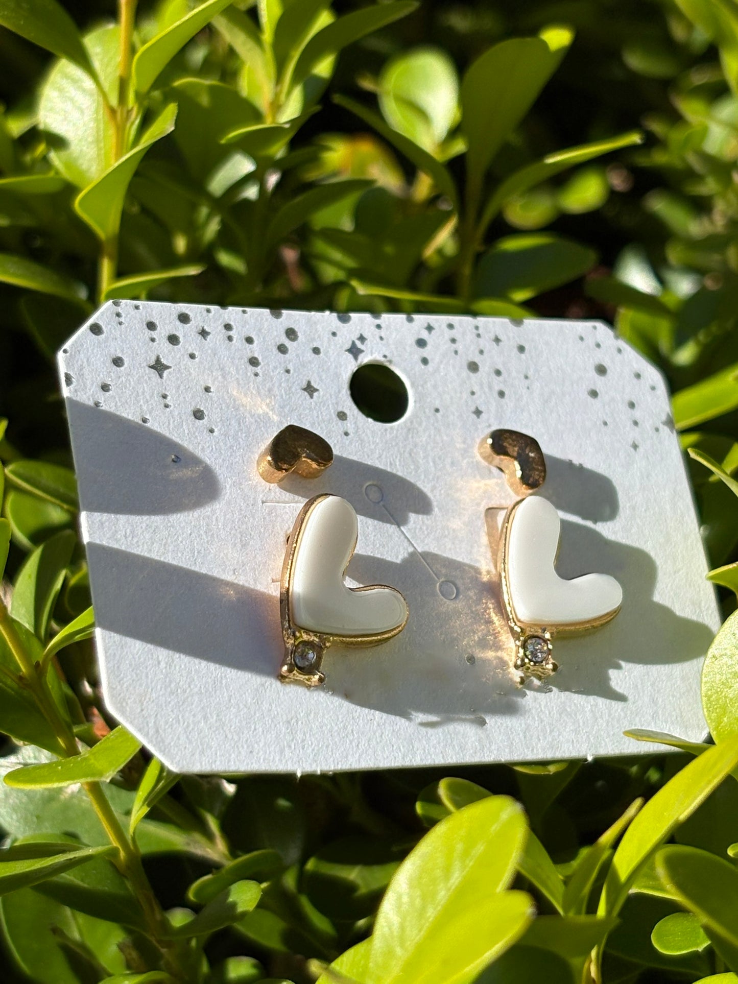 モダンハート♡イヤーカフ-Modern Heart Earrings